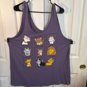 Torrid x Disney cats tank